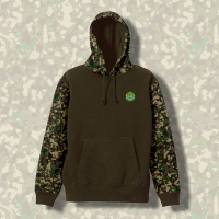 カエル迷彩パーカー